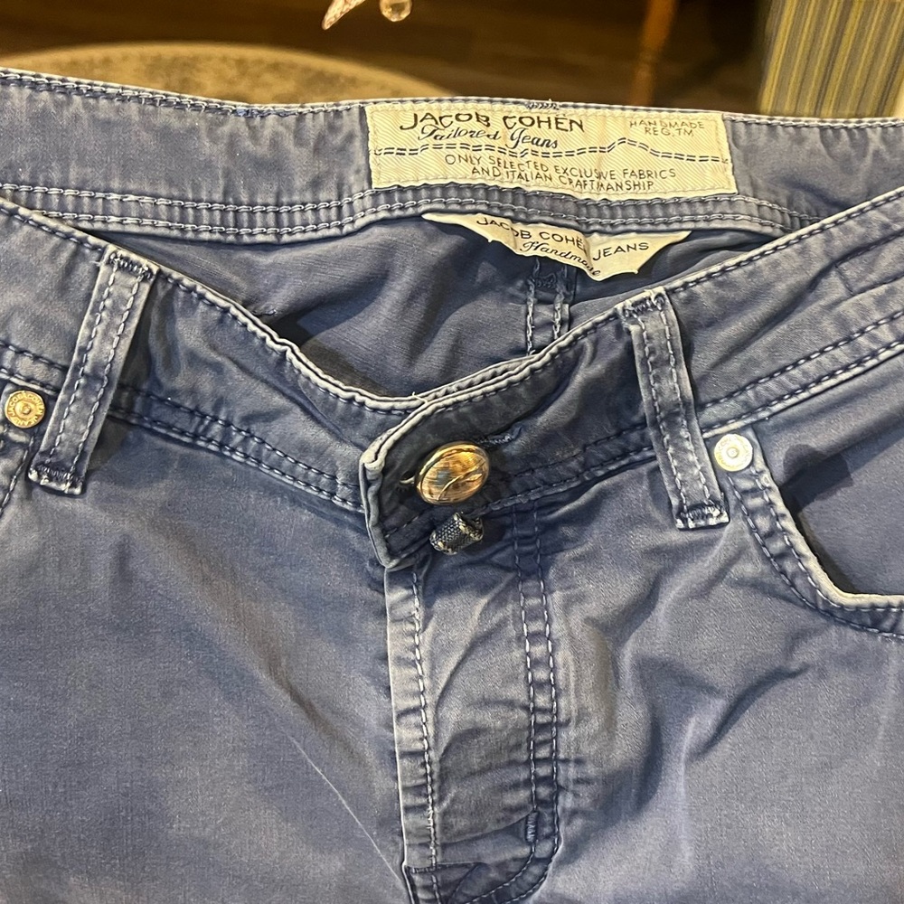 Jacob Cohen Handmade Indigo Jeans